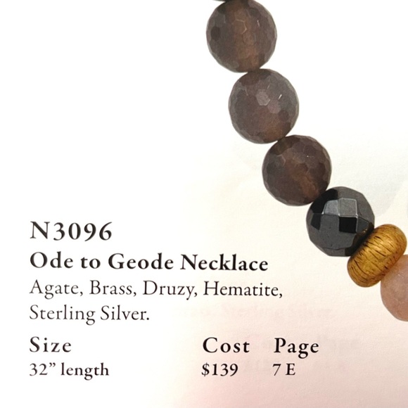 Silpada Ode to Geode Necklace - Picture 7 of 7